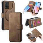 For vivo Y21s / Y32 / Y21T / Y3T CaseNeo MagSafe RFID Anti-theft Retro Leather Phone Case(Brown)