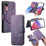 For vivo V50 CaseNeo MagSafe RFID Anti-theft Retro Leather Phone Case(Purple)