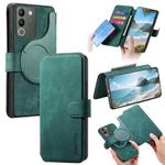 For vivo V29e / Y200 CaseNeo MagSafe RFID Anti-theft Retro Leather Phone Case(Green)