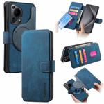 For Huawei Pura 70 Ultra CaseNeo MagSafe RFID Anti-theft Retro Leather Phone Case(Blue)