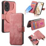 For Honor 200 CaseNeo MagSafe RFID Anti-theft Retro Leather Phone Case(Pink)