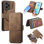 For Honor 200 Lite Global CaseNeo MagSafe RFID Anti-theft Retro Leather Phone Case(Brown)