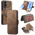 For Honor 90 Lite CaseNeo MagSafe RFID Anti-theft Retro Leather Phone Case(Brown)