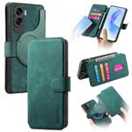 For Honor 90 Lite CaseNeo MagSafe RFID Anti-theft Retro Leather Phone Case(Green)