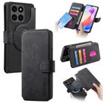 For Honor X6a CaseNeo MagSafe RFID Anti-theft Retro Leather Phone Case(Black)