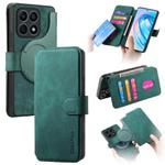For Honor X8a CaseNeo MagSafe RFID Anti-theft Retro Leather Phone Case(Green)