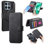 For Honor X8b CaseNeo MagSafe RFID Anti-theft Retro Leather Phone Case(Black)