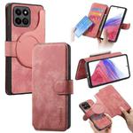 For Honor Play 30M 5G CaseNeo MagSafe RFID Anti-theft Retro Leather Phone Case(Pink)