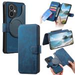 For Honor 400 Global 156.5mm CaseNeo MagSafe RFID Anti-theft Retro Leather Phone Case(Blue)