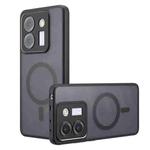 For Xiaomi Poco M7 Pro 5G Armor MagSafe Precise Hole PC Hybrid TPU Phone Case(Frosted Black)