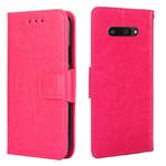 For Kyocera Digno SX4 5G Crystal Texture Leather Phone Case(Rose Red)