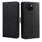 For Itel A50C 4G Calf Texture Buckle Flip Leather Phone Case(Black)