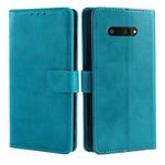 For Kyocera Digno SX4 5G Calf Texture Buckle Flip Leather Phone Case(Light Blue)
