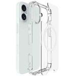 For iPhone 16 IMAK Space Shield PC + TPU Airbag Shockproof MagSafe Phone Case(Transparent)