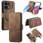 For OPPO Reno13 CaseNeo MagSafe RFID Anti-theft Retro Leather Phone Case(Brown)