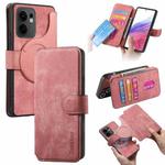 For OPPO Reno13 F 4G / 5G CaseNeo MagSafe RFID Anti-theft Retro Leather Phone Case(Pink)