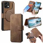 For OPPO K12s / K13x / K13 CaseNeo MagSafe RFID Anti-theft Retro Leather Phone Case(Brown)