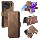 For Realme 11 5G Global / 11X CaseNeo MagSafe RFID Anti-theft Retro Leather Phone Case(Brown)