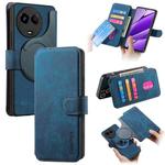 For Realme 11 5G Global / 11X CaseNeo MagSafe RFID Anti-theft Retro Leather Phone Case(Blue)