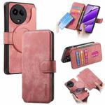 For Realme 11 5G Global / 11X CaseNeo MagSafe RFID Anti-theft Retro Leather Phone Case(Pink)