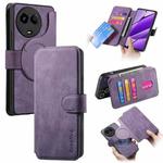 For Realme 11 5G Global / 11X CaseNeo MagSafe RFID Anti-theft Retro Leather Phone Case(Purple)