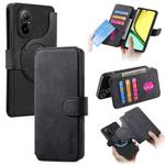 For Realme C67 4G CaseNeo MagSafe RFID Anti-theft Retro Leather Phone Case(Black)
