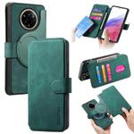 For Realme 14 Pro+ CaseNeo MagSafe RFID Anti-theft Retro Leather Phone Case(Green)
