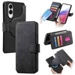 For Samsung Galaxy S25 Edge 5G CaseNeo MagSafe RFID Anti-theft Retro Leather Phone Case(Black)