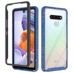 For LG Stylo 6 Shockproof Starry Sky PC + TPU Protective Case(Blue)