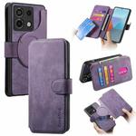 For Redmi Note 13 Pro 5G CaseNeo MagSafe RFID Anti-theft Retro Leather Phone Case(Purple)