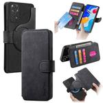 For Redmi Note 11S 4G CaseNeo MagSafe RFID Anti-theft Retro Leather Phone Case(Black)