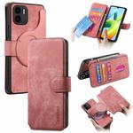 For Redmi A1 CaseNeo MagSafe RFID Anti-theft Retro Leather Phone Case(Pink)