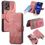 For Redmi Note 12 Pro+ 5G CaseNeo MagSafe RFID Anti-theft Retro Leather Phone Case(Pink)