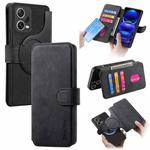 For Redmi Note 12 Pro 5G CaseNeo MagSafe RFID Anti-theft Retro Leather Phone Case(Black)