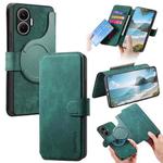 For Redmi Turbo 4 Pro / Poco F7 CaseNeo MagSafe RFID Anti-theft Retro Leather Phone Case(Green)