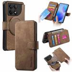 For Xiaomi Poco F6 Pro CaseNeo MagSafe RFID Anti-theft Retro Leather Phone Case(Brown)