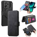 For Xiaomi 13T / 13T Pro CaseNeo MagSafe RFID Anti-theft Retro Leather Phone Case(Black)