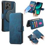 For Xiaomi 13T / 13T Pro CaseNeo MagSafe RFID Anti-theft Retro Leather Phone Case(Blue)