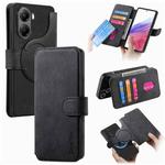 For Xiaomi Poco X7 Pro CaseNeo MagSafe RFID Anti-theft Retro Leather Phone Case(Black)