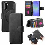 For Samsung Galaxy A36 5G CaseNeo MagSafe RFID Anti-theft Retro Leather Phone Case(Black)