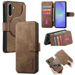 For Samsung Galaxy A36 5G CaseNeo MagSafe RFID Anti-theft Retro Leather Phone Case(Brown)