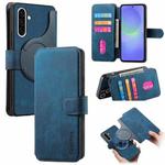 For Samsung Galaxy A36 5G CaseNeo MagSafe RFID Anti-theft Retro Leather Phone Case(Blue)
