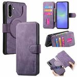 For Samsung Galaxy A36 5G CaseNeo MagSafe RFID Anti-theft Retro Leather Phone Case(Purple)