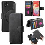 For Samsung Galaxy A04e CaseNeo MagSafe RFID Anti-theft Retro Leather Phone Case(Black)