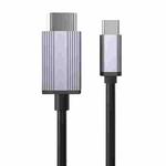 L17 USB-C / Type-C to HDMI Conversion Cable HD Same Screen Adapter Cable, Length:2m(Grey)