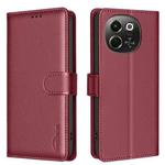 For Tecno Pova 6 Neo 5G / Spark 30 5G Litchi Texture RFID Anti-theft Leather Phone Case(Red)