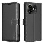 For Tecno POP 9 5G / Spark 30C 5G Litchi Texture RFID Anti-theft Leather Phone Case(Black)