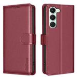 For Tecno Spark 40 Pro 4G Litchi Texture RFID Anti-theft Leather Phone Case(Red)