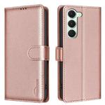 For Tecno Spark 40 Pro 4G Litchi Texture RFID Anti-theft Leather Phone Case(Gold)