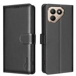 For Tecno Pova 7 Pro 5G Litchi Texture RFID Anti-theft Leather Phone Case(Black)
